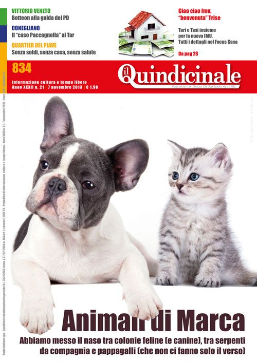 copertina del giornale in edicola