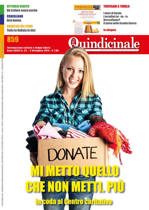 copertina del giornale in edicola