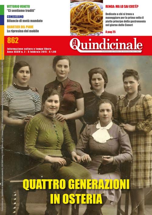 copertina del giornale in edicola