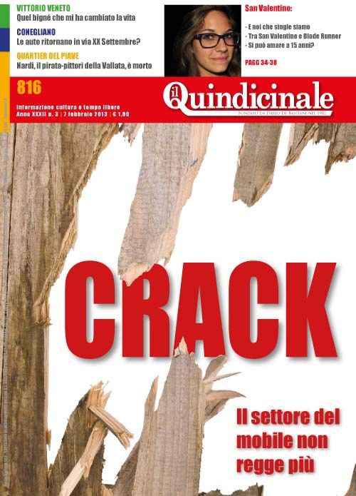 copertina del giornale in edicola