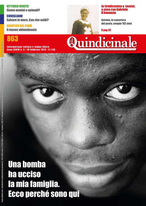 copertina del giornale in edicola