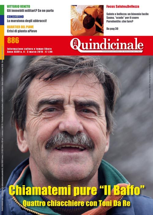 copertina del giornale in edicola