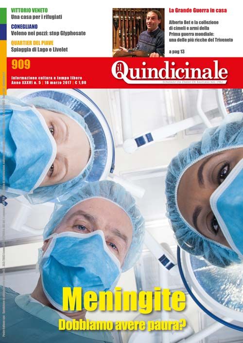 copertina del giornale in edicola