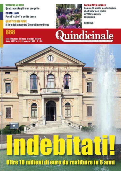 copertina del giornale in edicola