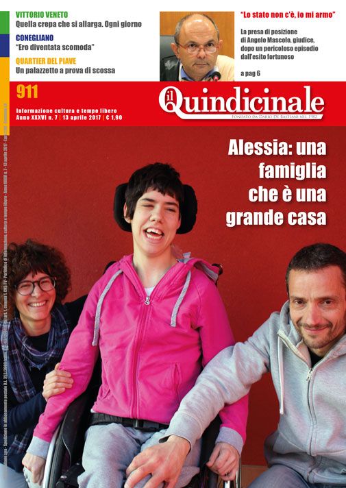 copertina del giornale in edicola