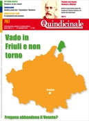 copertina del giornale in edicola