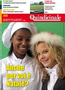 copertina del giornale in edicola